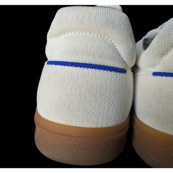 Rothys Bone White The RS01 Casual Sneaker Size 9 Mens Knit Lace Up Comfort - Picture 13 of 16